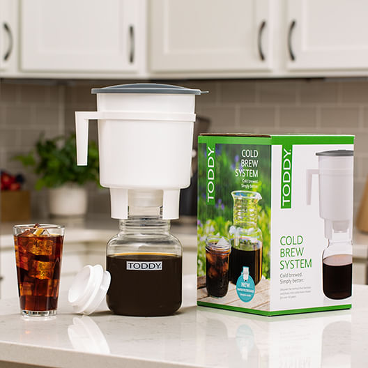toddy-cold-brew-system-on-counter-with-coffee