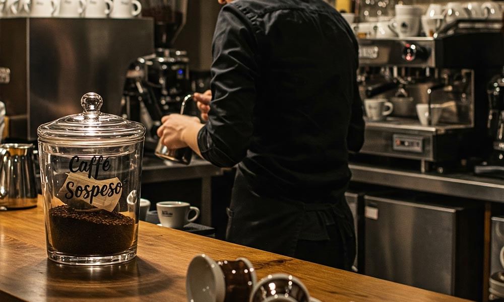napoli caffè sospeso