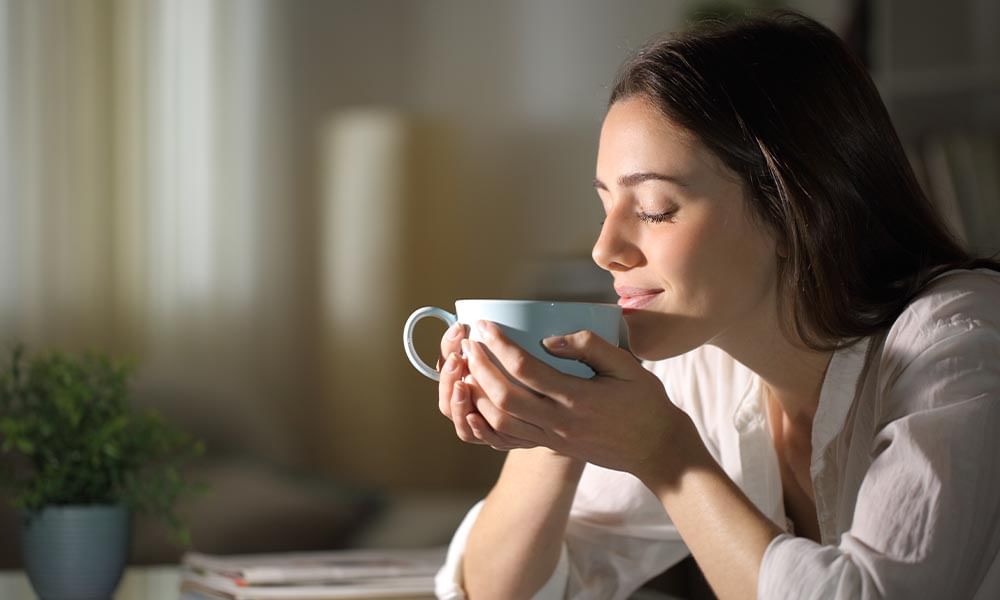 caffeina in un caffe